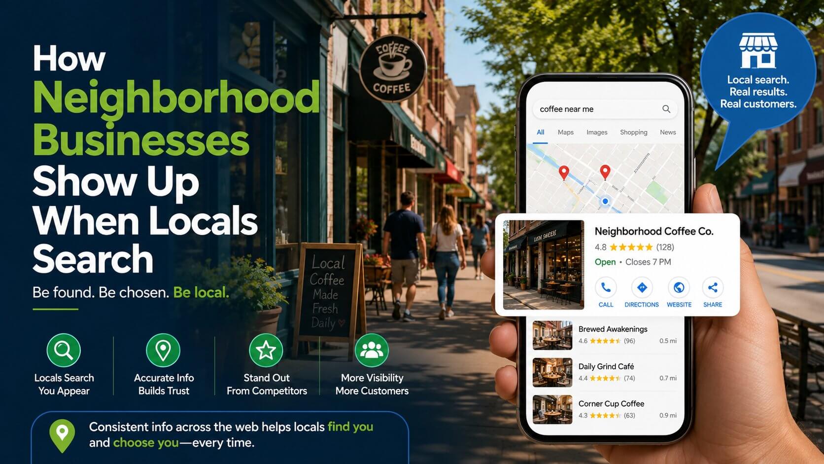 How Neighborhood Businesses Show Up When Locals Search