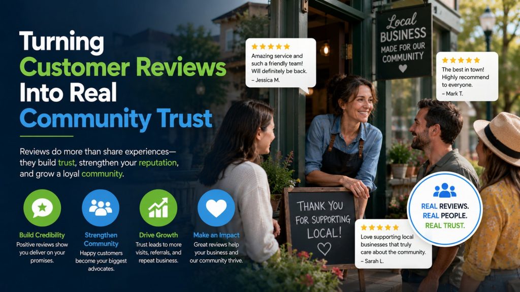 Turning Customer Reviews Into Real Community Trust